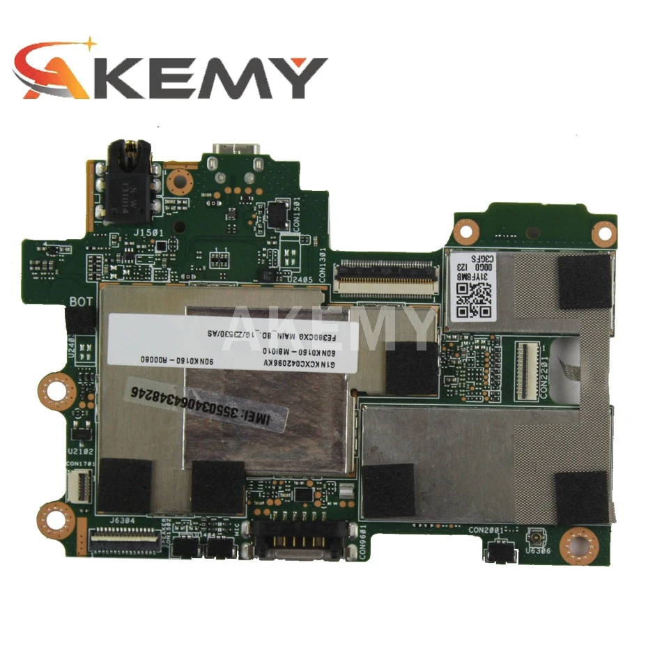 90NK0160-R00050 motherboard For Asus MeMO FE380C FE380CG Mainboard Logic board System Board W/ 2G-RAM 16G-SSD