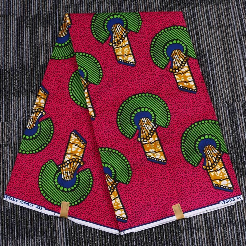 Полиэстер Африканский Воск для ткани высокого качества принт Анкара Nederland Pagne голландский Холланд для вечерние платья шторы кровать 6 ярдов