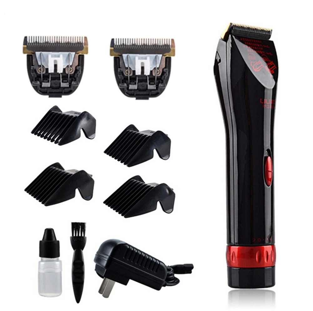 Профессиональный перезаряжаемый триммер для волос мужчин машинка стрижки