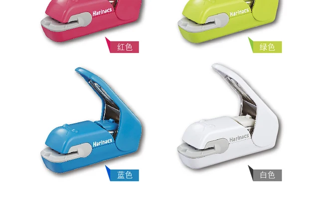 Cucitrice Senza Graffette PLUS Giappone - Per Tavolo, Fino A 10 Fogli, Nero, Ecologica - Foto 2