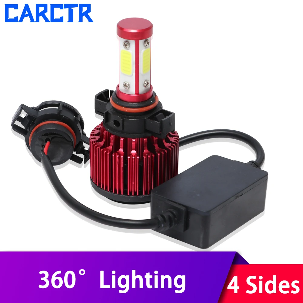 

Decoding Car Headlight LED Bulbs 360 Degree 4 Sides H8/9/11 H7 LED Lamp 9005 9006 9004 H4 H13 Headlamp 60W 6000K Car Lights Led