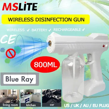 

novedades 2020 atomizer fog machine for car sterilizing nano steam wireless battery disinfectant sparyer gun eletrik portable