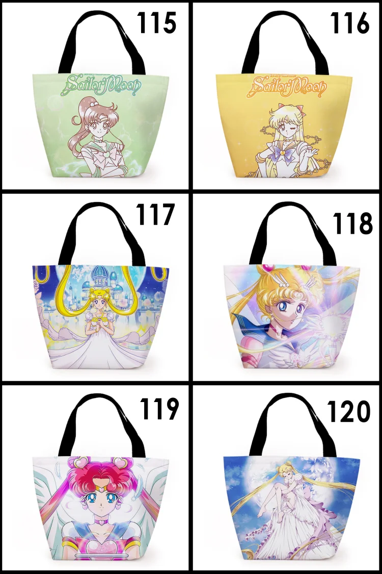 sacos de almoço dos desenhos animados saco