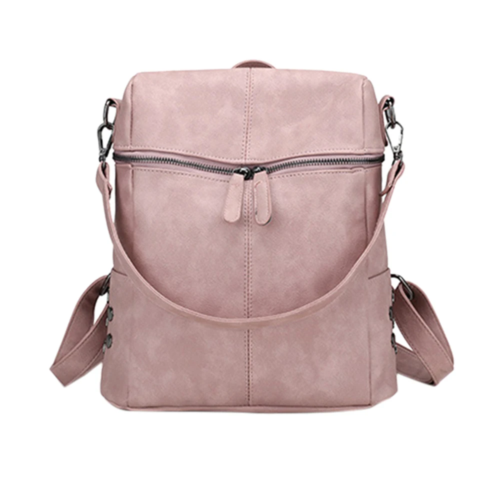 MoneRffi Women Shoulder Bag Fashion Campus Student Large Capacity School Bag Marble Pattern Backpacks Travel Rucksacks Girls New - Цвет: pink  (Style 3)