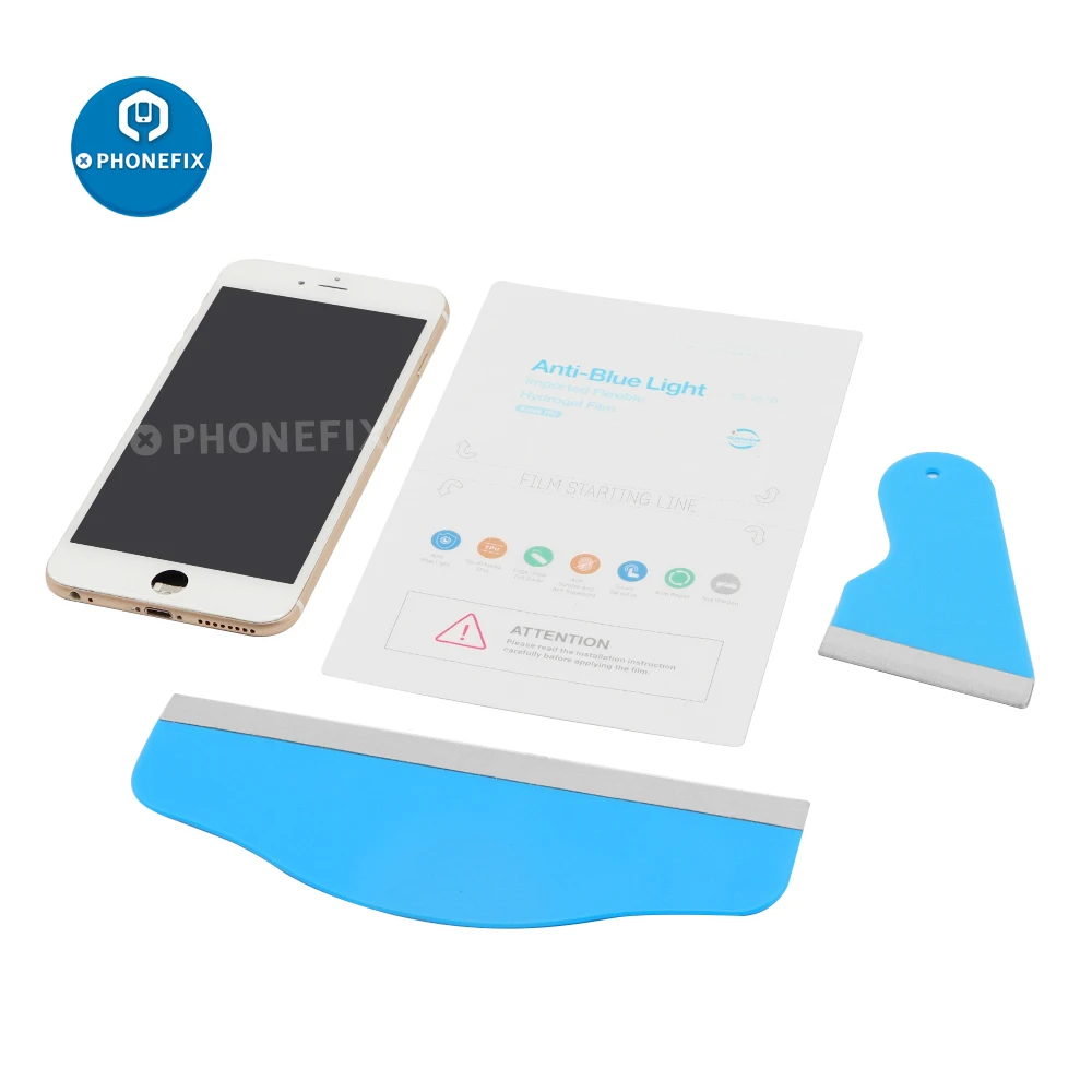 Hydrogel Film Squeegee for Screen Protection and Air Bubble Removal