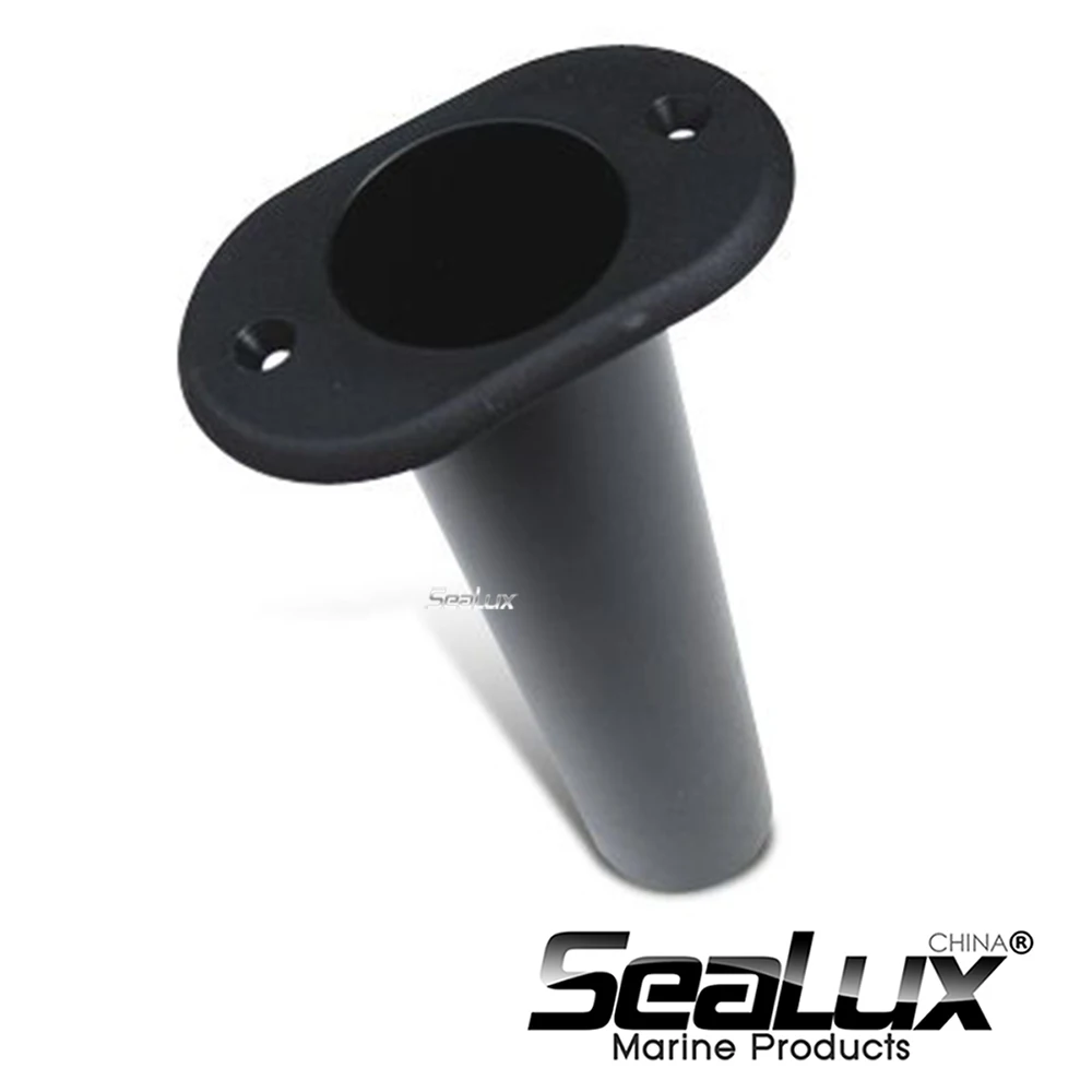 

Sealux 90 degree pp plastic rod holder color black UV resistant material for Marine Boat Yacht