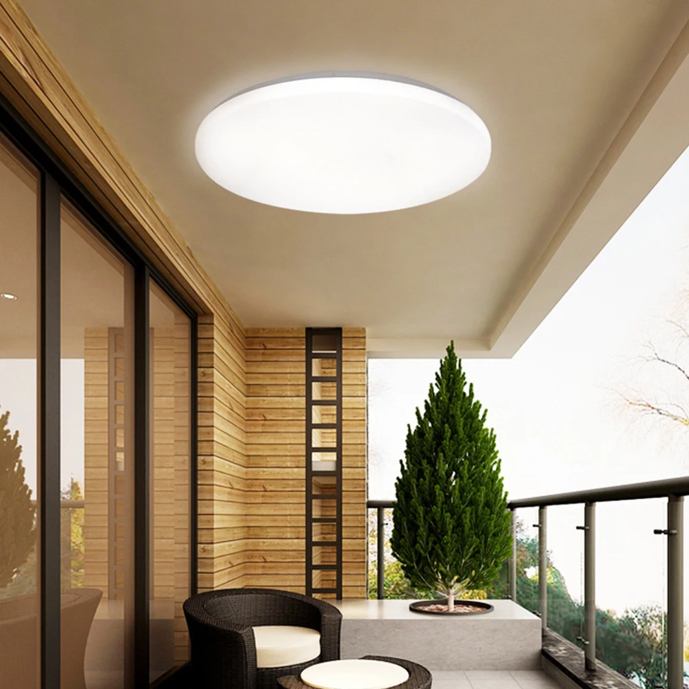 

Ultra Thin LED Ceiling Light round Lights Lighting Fixture Waterproof Hallway Aisle Home Balcony Modern Lamp Living Room Bedroom