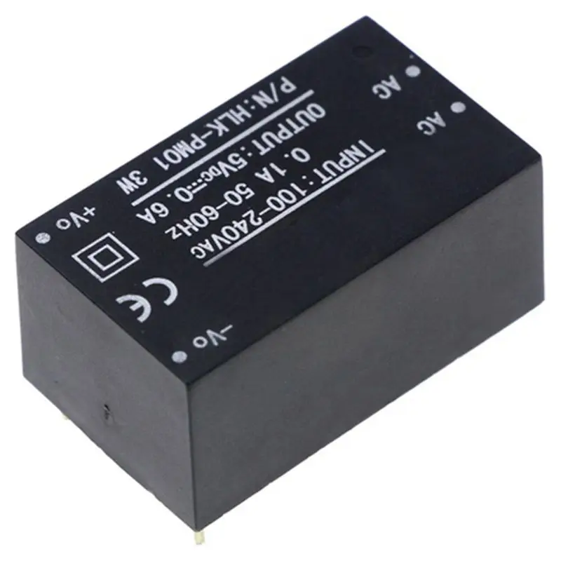 

5Pcs Hlk-Pm01 Ac-Dc 220V To 5V Step-Down Power Supply Module Household Switch