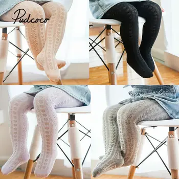 

pudcoco 2019 Newest Style Newborn Baby Girls Autumn Winter Warm Knee Princess Baby Girls Toddlers Adorable Stockings