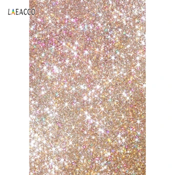 

Laeacco Glitters Photo Backdrops Light Bokeh Photography Backgrounds Newborn Portrait Photophone Baby Shower Photozone Photocall