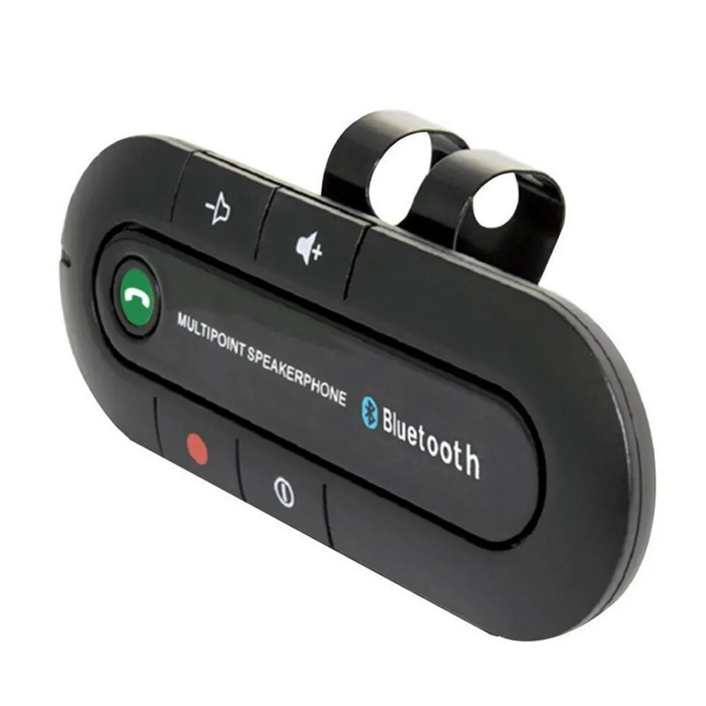 Bluetooth 4,0 Автомобильный комплект приемник громкой связи солнцезащитный козырек клип аудио адаптер беспроводной многоточечный Громкая связь авто стерео Mp3 плеер