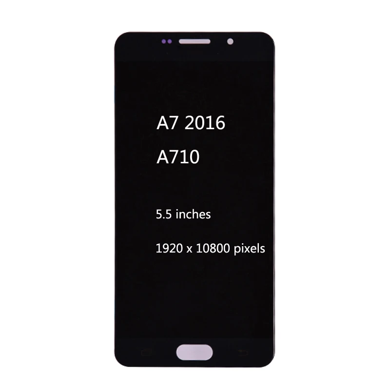 ЖК дисплей Super Amoled для Samsung Galaxy A7 2016 A710 A710F A710M A710Y с сенсорным экраном и