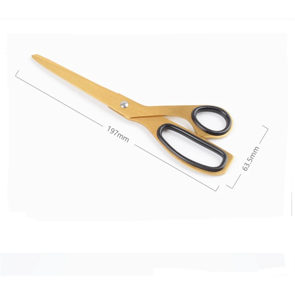 Retro Gold Transparent Acrylic Handle Kitchen Scissors Multifunctional  Sharp Food Scissors - Tailor's Scissors - AliExpress