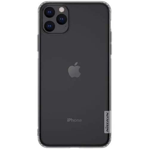 Для iPhone 11 Pro Max чехол Nillkin природа прозрачный мягкий, из ТПУ, защитный чехол для iPhone 11 Pro 5,8/6,1 чехол для телефона - Цвет: Grey