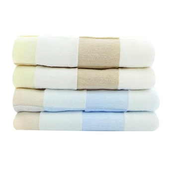 

4 Pcs Baby Cute Plaid Gauze Towel Simple Absorbent Towel High Quality Toalla Microfibra Deporte Child Bathroom Products MM60YJ