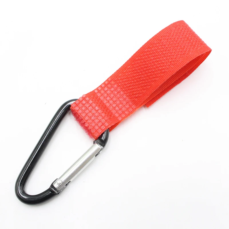 2 pcs red hooks 2 шт. аксессуары для детских колясок многоцелевой крюк для детских колясок сумка для подгузников крючки крючок для коляски реквизит вешалка металлический Удобный крючок - Цвет: 2 pcs red hooks