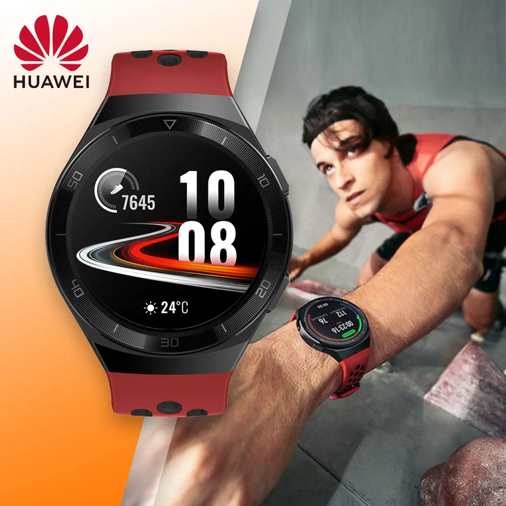 

Смарт-часы HUAWEI GT 2e, 1,39 дюйма, AMOLED экран, 14 дней работы, 5ATM, водонепроницаемый, пульсометр, GT Lite, NFC, 100 спортивный режим