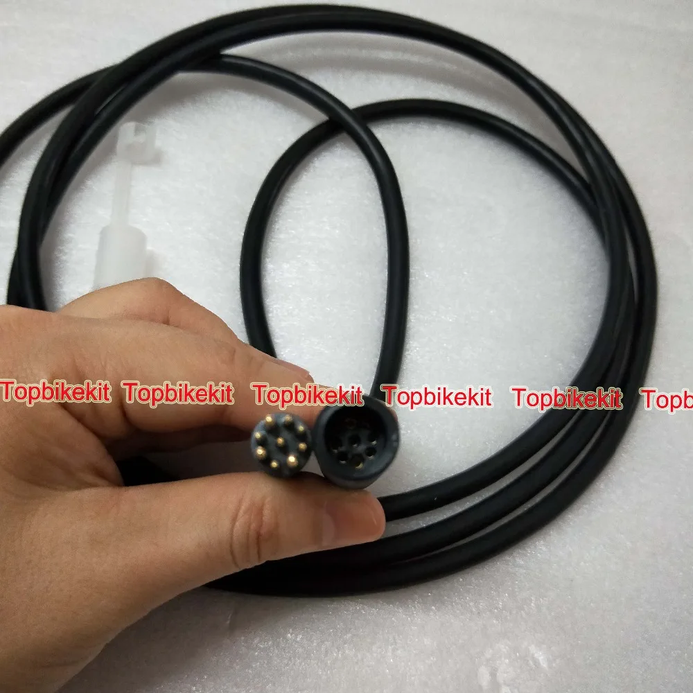 A Pair of 9 Pins Waterproof Plug MaleFemale Extended Cable Connector for Motor (1)