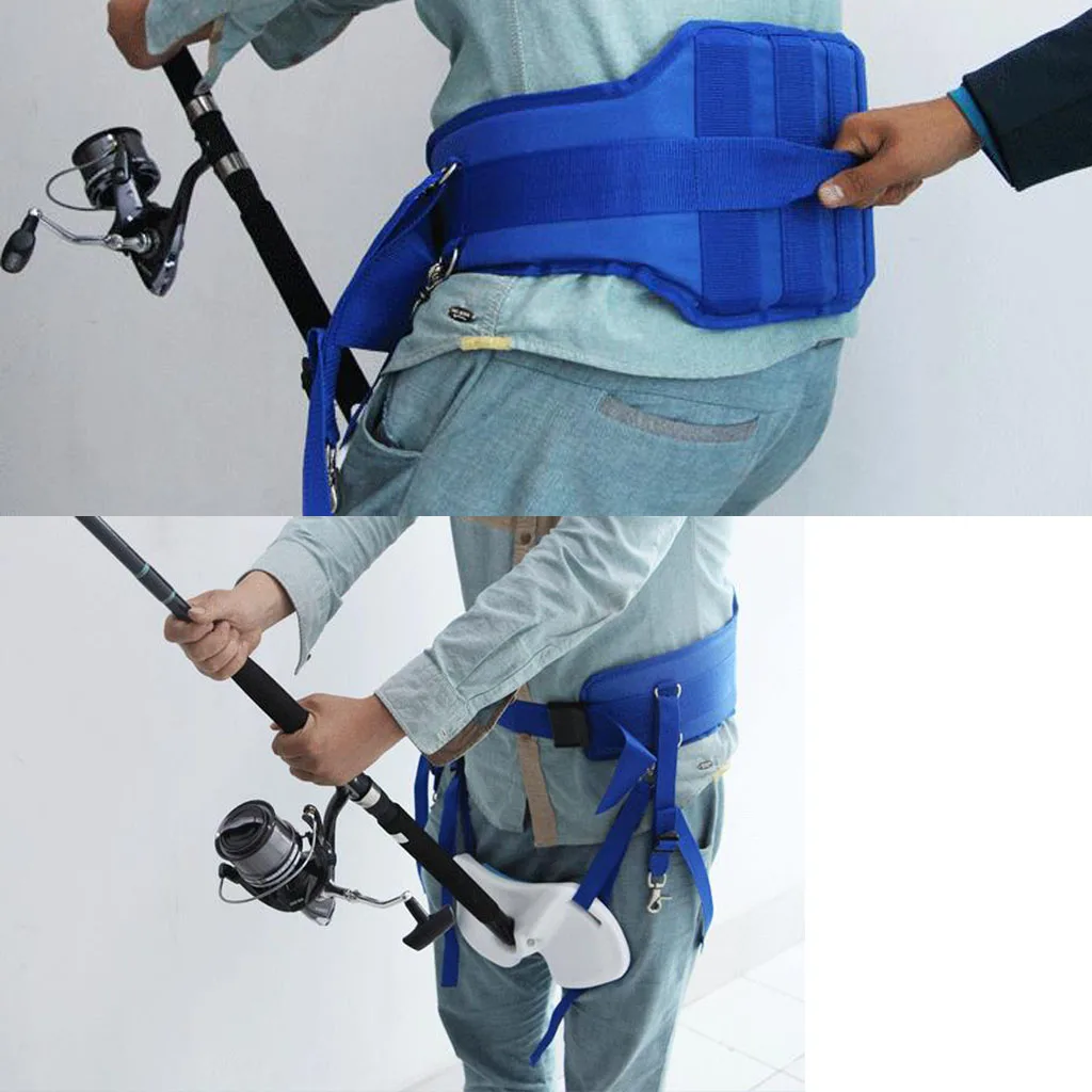 Fishing Rod Holder Big Game & Stand Up Adjustable Fighting Belt 31.5-43.3