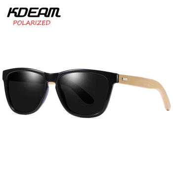 

KDEAM Fashion Brand Sunglasses Polarized Mirror Square Sport Outdoor Eyewear Anti-Reflective Windproof Driving Male Sunglasses