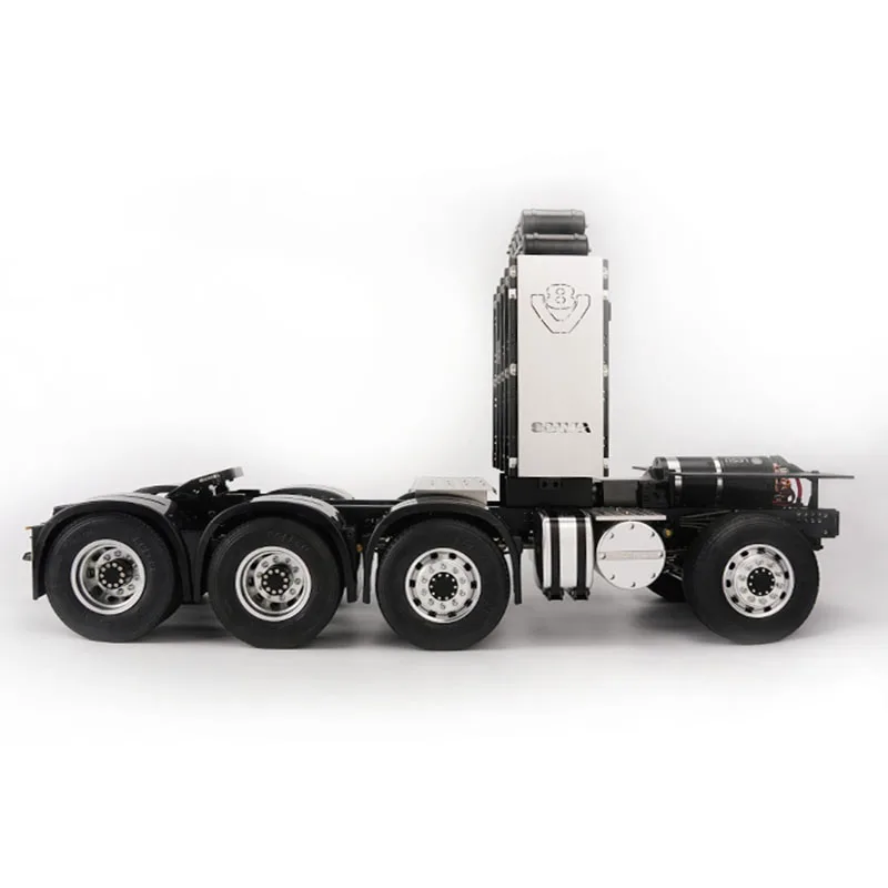 1/14 LESU 8x8 металлический Scania шасси R620 для TAMIYA RC тягач|Радиоуправляемые грузовики| |