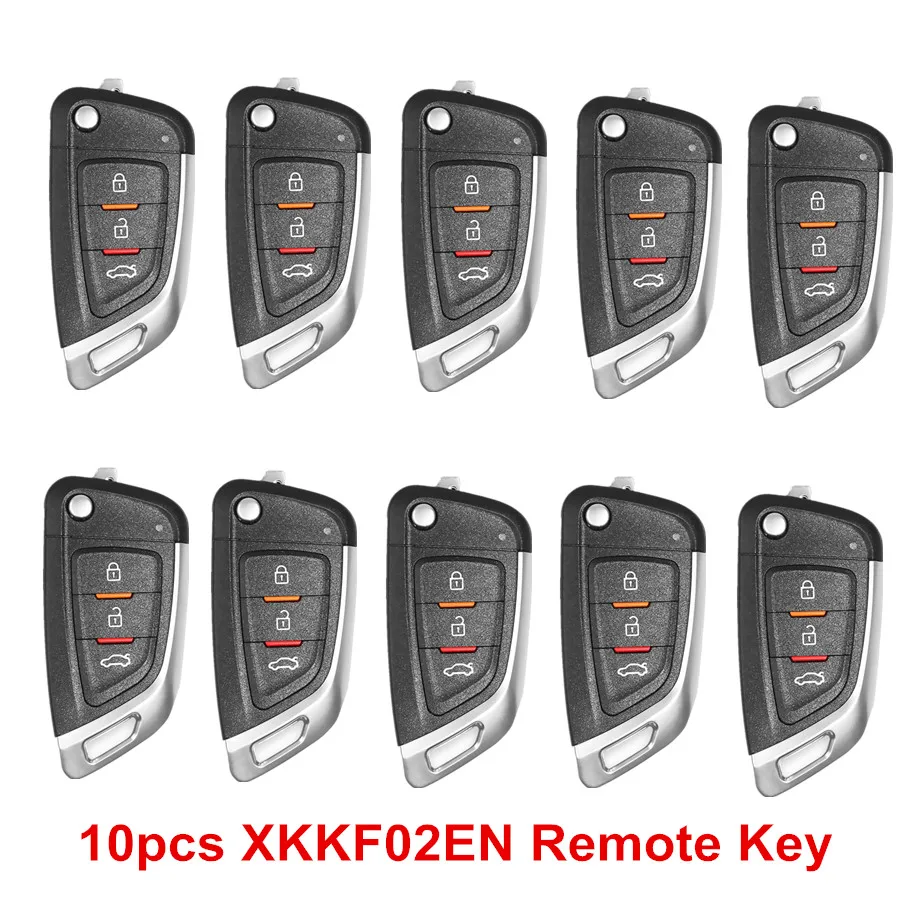 XHORSE VVDI KEY TOOL MAX Remote и чип генератор с 10 шт. универсальных XKKF02EN дистанционных ключей