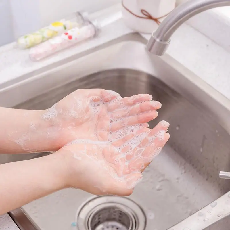 Дорожные мини мыло для мытья рук Бумага трубка Портативный мыла Ручная стирка смеситель для ванны