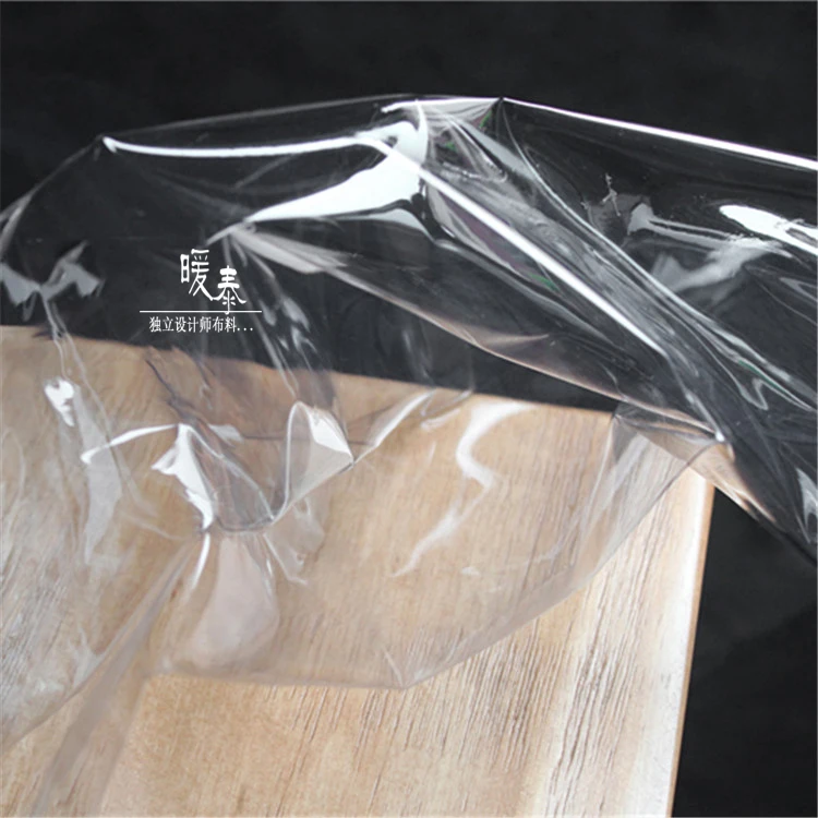 50 см* 120 см ультра-прозрачный плащ из ТПУ-материала-перспективность Кристальный пакет пластиковая ткань ПВХ 0,2 мм