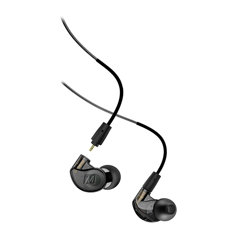 MEE Audio M6 PRO 2nd наушники с шумоподавлением 3,5 мм M6 PRO Поколение 2 Hi-Fi наушники-вкладыши со съемными кабелями - Цвет: Black