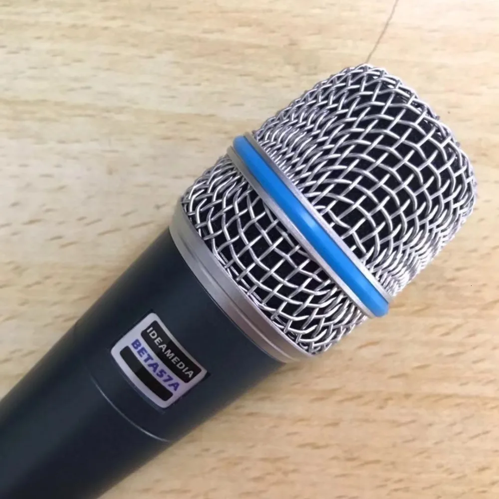 Quality BETA57 Professional BETA57A Supercardioid Karaoke Handheld Dynamic Wired Microphone Beta 57A 57 A Mic Mike