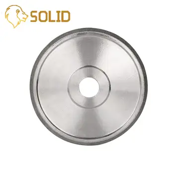 

6 In Electroplated Diamond Single Bevel Wheel 1 In Hole for Cutting Hard Metal