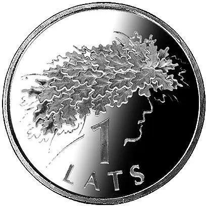

Latvian 2006 1 Lat Commemorative Coin Unc Real Original Coin UNC Coins