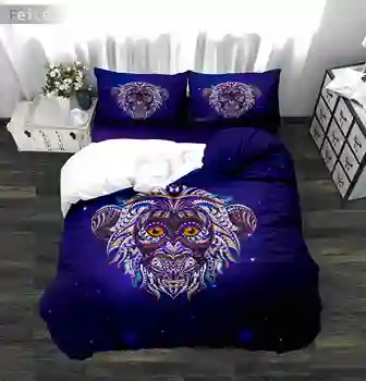 

3D Digital Mandala Flower Bedding Set Boho Duvet Cover Bohemian Comforter Bedspreads Bed Sets Bedroom Decor