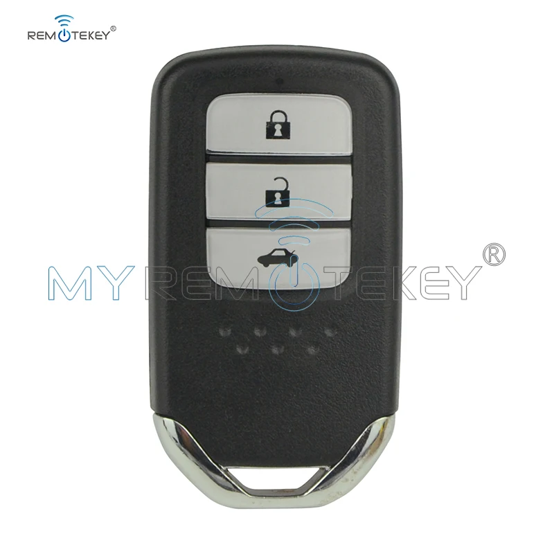 Remtekey умный ключ 3 кнопки дистанционного ключа автомобиля 434 МГц для Honda Key City Fit XRV Vezel с аварийной
