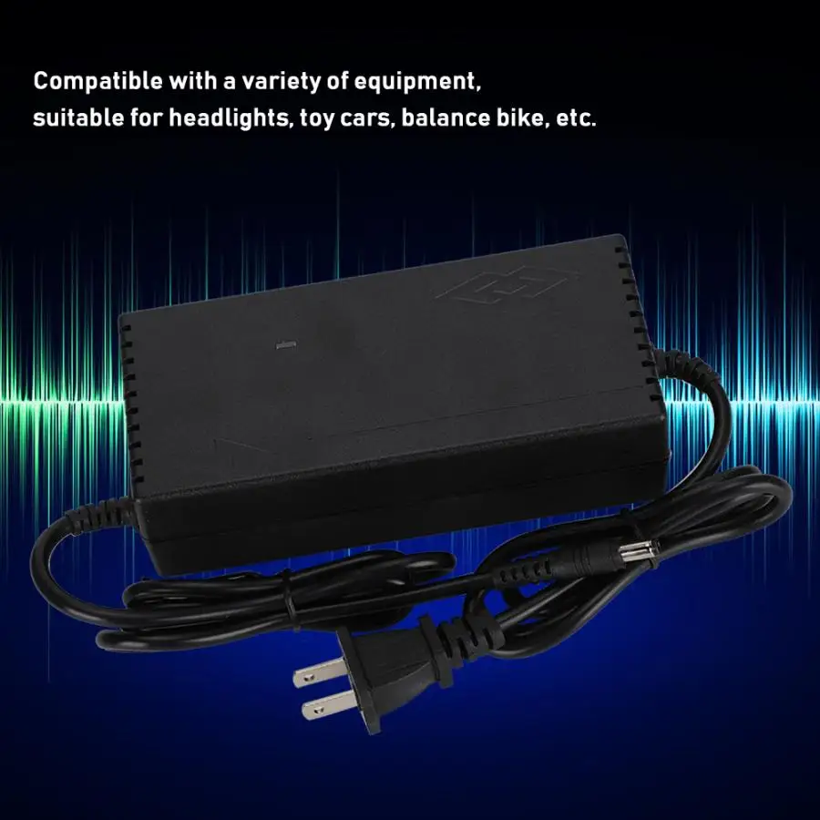 12V 5A стол Мощность адаптер с Светодиодный индикатор вентилятор совместим с передними фарами 100-240V
