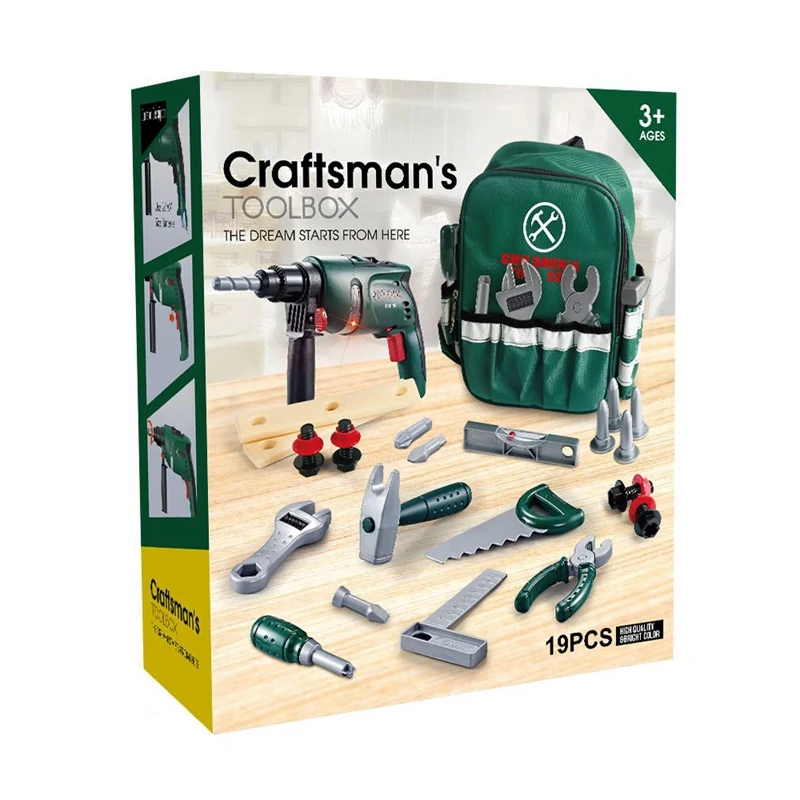 Игрушки Инструменты для ремонта игрушки DIY игровой домик моделирование электрическое обслуживание обучающая игрушка набор для детей и мальчиков подарки AS168002
