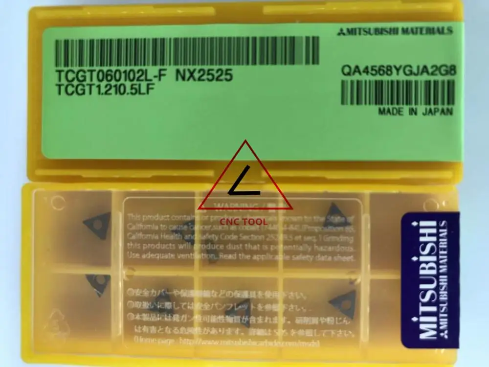 MITSUBISHI CNC TOOL RCMT0602MO NX2525 CARBIDE INSERTS 10PCS//BOX ORIGINAL
