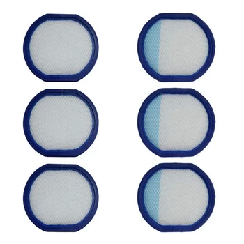 

6 Pack Replacement Vacuum Filter for Hoover React Whole Home & Hoover Fusion Cordless Vacuums,for BH53210/BH53100