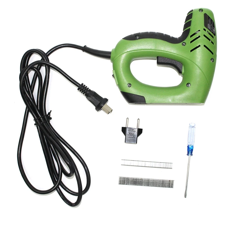 

F15 U Staple 2 In 1 Framing Tacker Electric Nails Staple 220V Electric Power Tools Electric Stapler With 400Pcs Nails Eu Plug