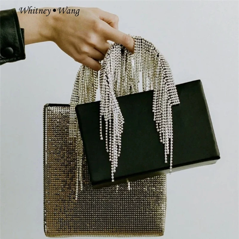 Женская сумка с кисточками WHITNEY WANG модная уличная из искусственной кожи