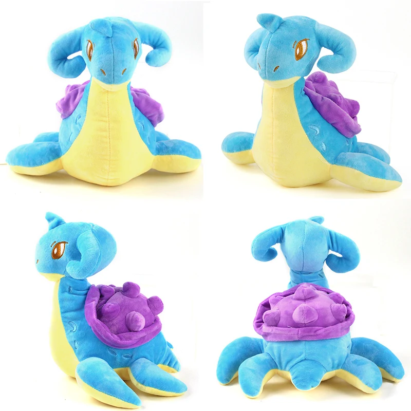 25 см мультфильм аниме Lapras Плюшевые игрушки Peluche Мягкая кукла подарки на день рождения для детей