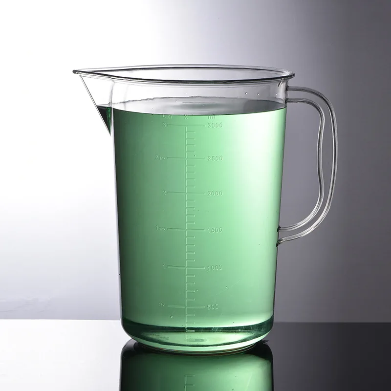 Небьющийся пластиковый мерный стакан для жидкости кувшин контейнер
