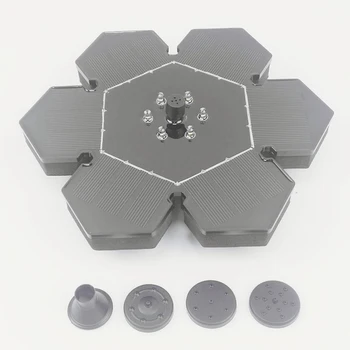 

Mini Solar Fountain 180mm ABS 450g 50-80cm 200L / h 110cm Solar Powered