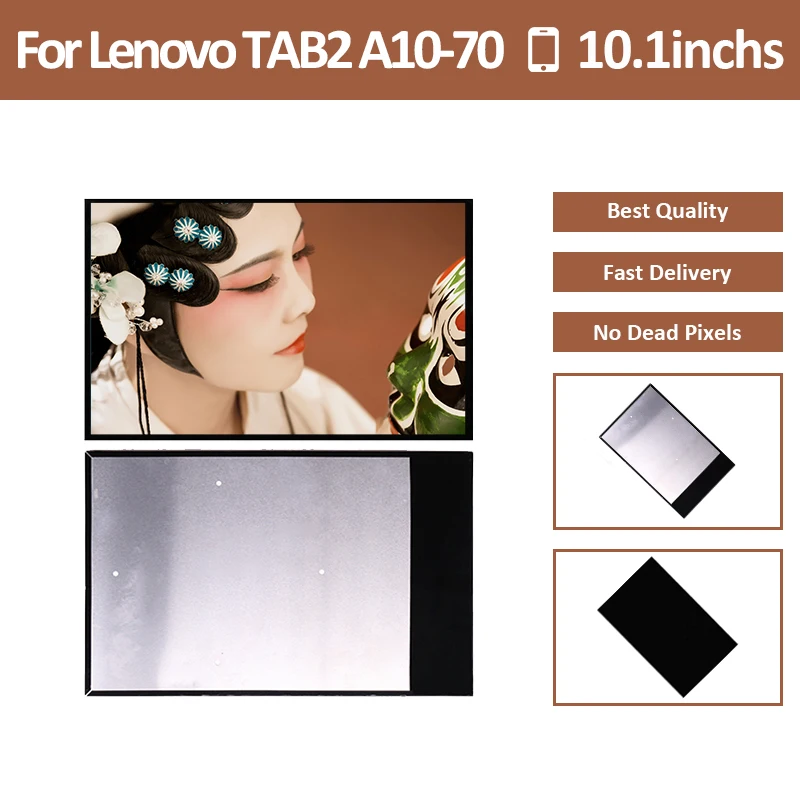 10 шт./лот для lenovo Tab 2 A10-70F A10-70L ЖК-дисплей экран дигитайзер сборка панель Wifi версия