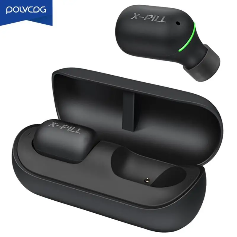 POLVCDG A2 bluetooth 4,2 TWS наушники спортивные водонепроницаемые наушники для бега беспроводные наушники-вкладыши с зарядным устройством