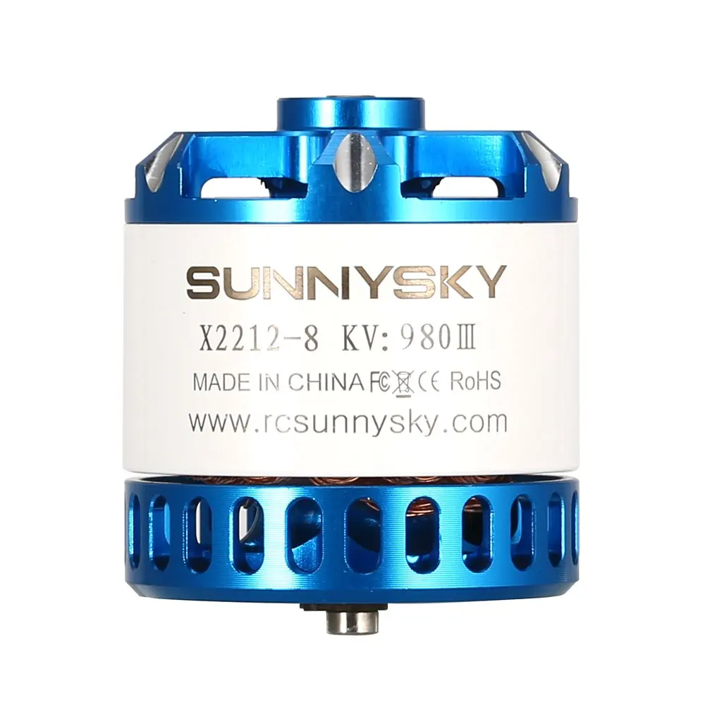 SUNNYSKY X2212-III Радиоуправляемый Дрон двигатель бесщеточный двигатель для FPV RC гоночный Дрон самолеты фиксированное крыло самолет короткий вал 7 моделей
