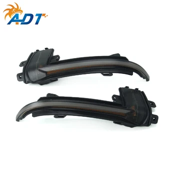 

ADT Car led turn signal Light for Golf A3 A4 A5 A6 A7 CC 12V LED Smoked Sequential Dynamic flowing mirror