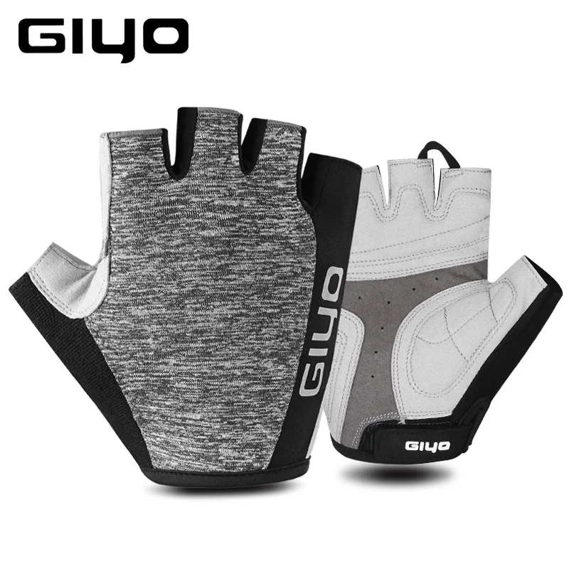 

GIYO Cycling Gloves Men Women MTB Road Racing Gloves For Bicycle Fishing Running Sport Bike Gloves Half Finger guantes ciclismo