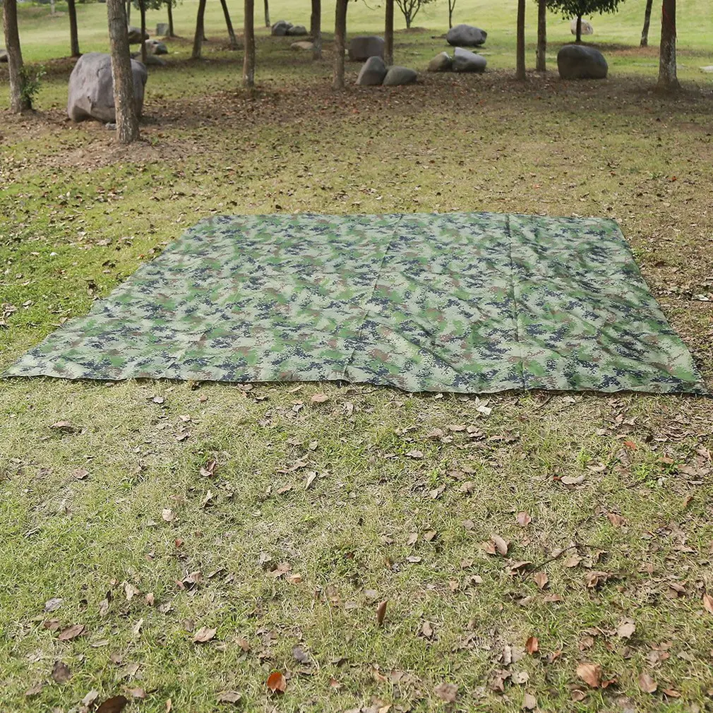 Durable Waterproof Sun Shelter Canopy Tent Tarp Outdoor Camping Hammock Rain Flying Anti Uv Beach Tent Cloth 100x145CM