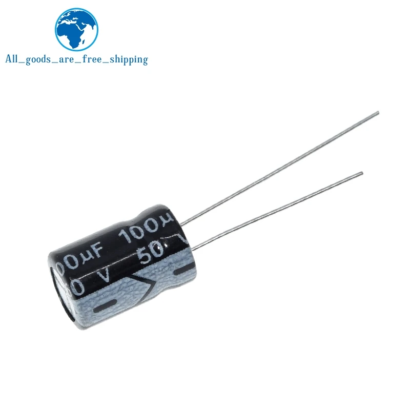 TZT 50/100PCS Hochwertiger 50V100UF 8*12mm 100UF 50V 8*12 Elektrolytkondensator – Detail 8